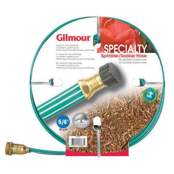 Gilmour Gilmour Manufacturing GIL27142 Gilmour 50 ft. 3 tube Soaker - Sprinkler with Double Couplings GIL27142 - main